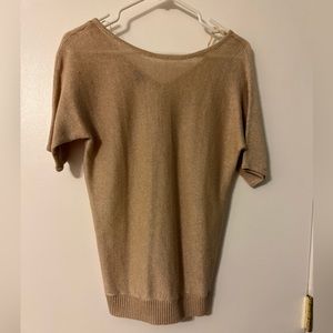 Talbots Shimmer V back top (Petite)